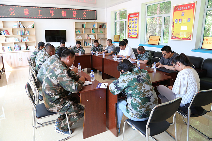 公司领导参加东明林场党建工作调研会听取党支部书记汇报.jpg